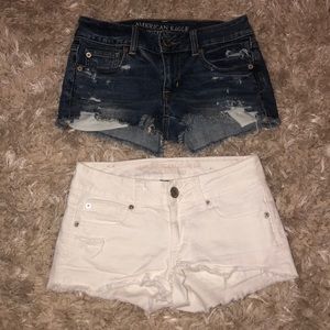 American Eagle Shortie Denim Shorts **BUNDLE**